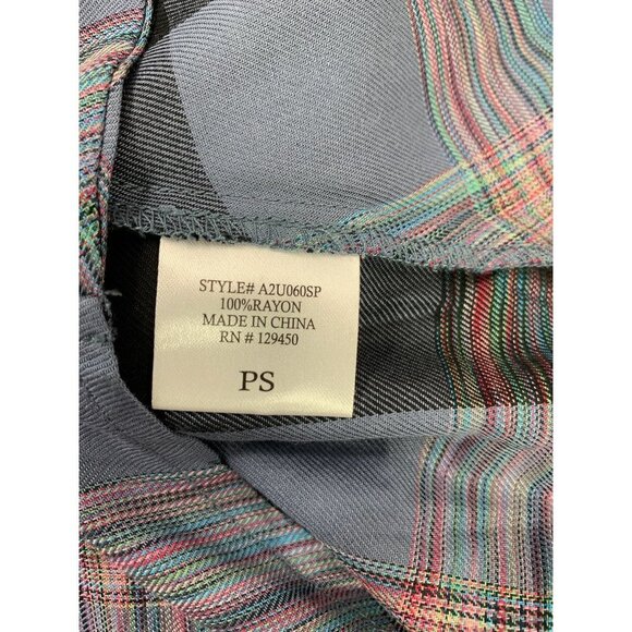 Como Vintage Women's Plaid Top - Picture 4 of 6